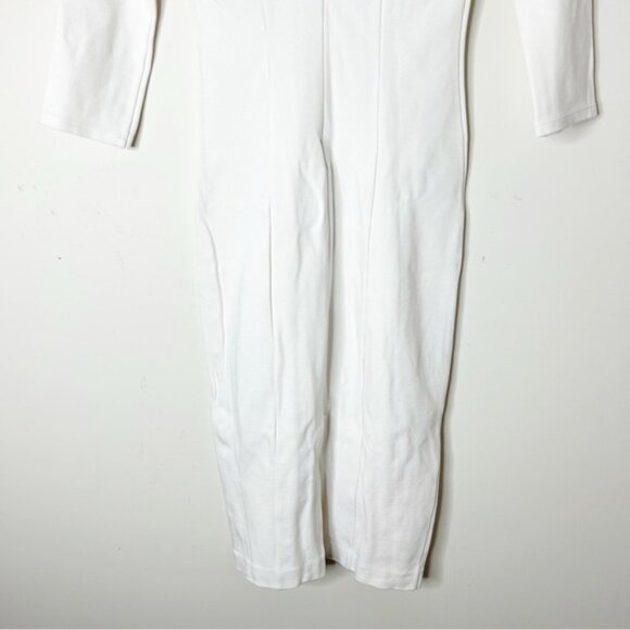 Victoria's Secret Moda Bodycon Mini Dress 3/4 Sleeves White Y2k 2000s Size 0 - Picture 5 of 14